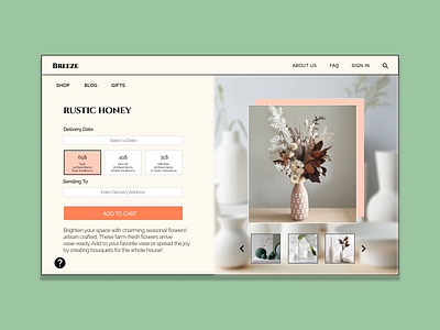 [Daily UI] 012. E-commerce shop(Single item) clean ecommerce modern shop simple store ui uiux webdesign website