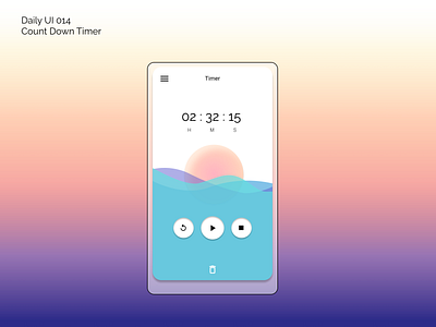 [Daily UI] 014. Countdown Timer