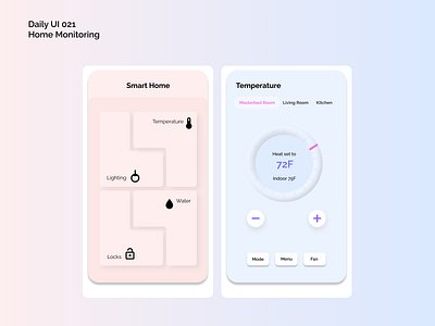 [Daily UI] Home monitoring
