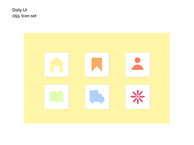 [Daily UI] 055. Icon set