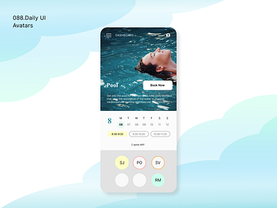 [Daily UI] 088. Avatars 088 appdesign avatars dailyui dailyui88 design modern simple ui uiux