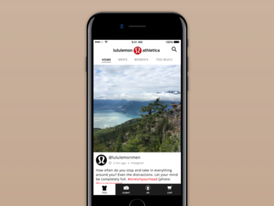 lululemon athletica redesign