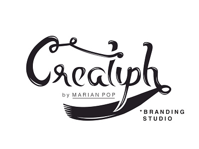 Creatiph / hand made logo creatiph hand made lettering typography