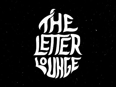 The Letter Lounge / Lettering / Typography hand drawn letter lettering letters logo lounge