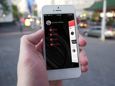 Options Screen / Community App