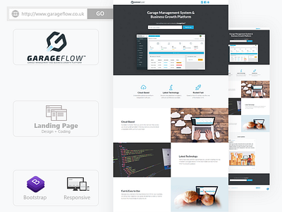 Landing Page Design app design interface logo ui user interface web website