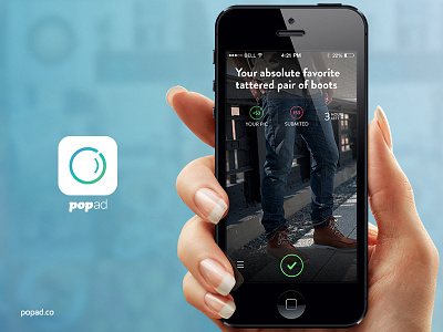 popAD in App Store!!! ad app app store appstore interactin interface pop popad ui ux