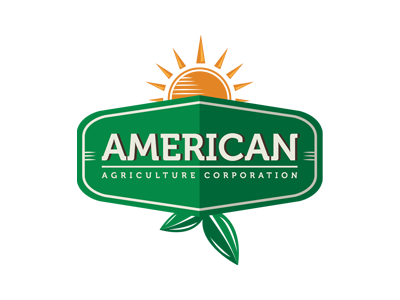 American AC agriculture leaf logo sung