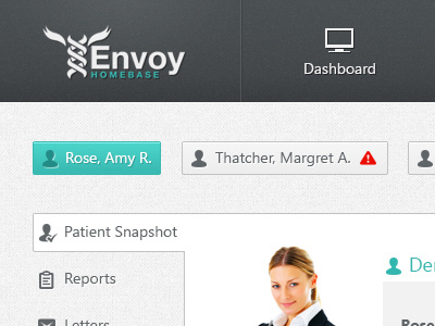 Envoy Web App - Dashboard #2