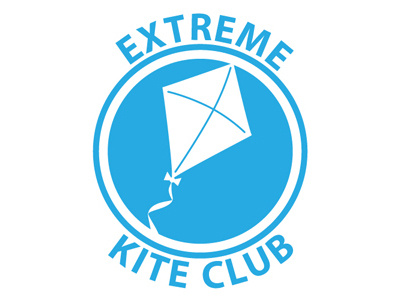 Extreme Kite Club clubs kites to the extreme blue