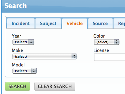 Search app screenshot blue form government homeland security