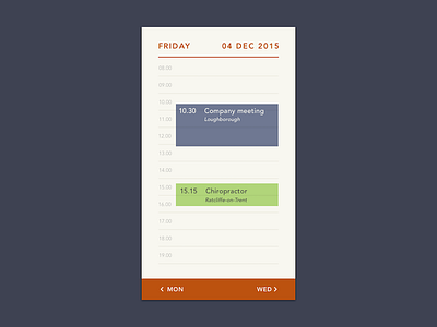 071 Schedule 071 dailyui schedule