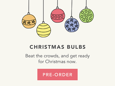 075 Pre Order 075 dailyui pre order