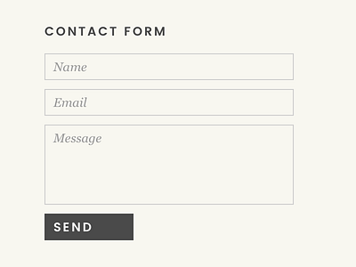 082 Form 082 dailyui form