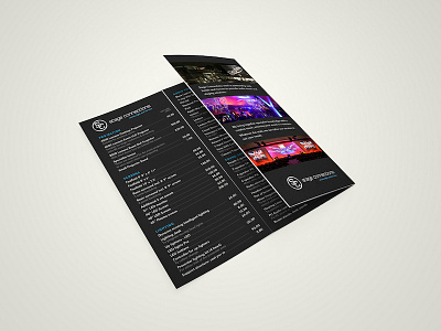 Price list leaflet print