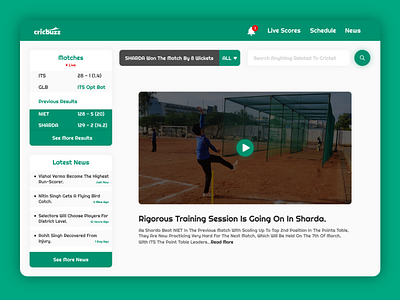 Cricbuzz Redesign
