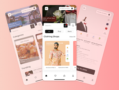 Wedding Planner app design interface minimal minimalism simple ui uidesign ux uxui wedding design