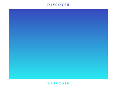 Discover blue discover gradient