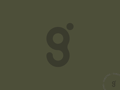 g g green letter lockup type