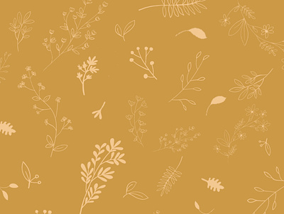 Danty Yellow Floral design floral floralart illustration surfacepattern surfacepatterndesign surfacepatterndesigner