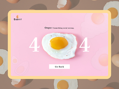 404 Error Page - Daily UI 008