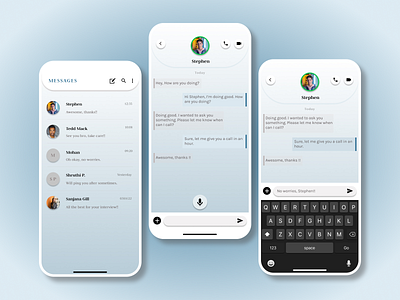 Direct Messaging App - Daily UI 013