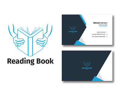Reading Book book education education logo hands knowledge logo reading study teaching