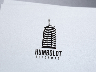 Humboldt Reformas Logo building logo design tracing vector