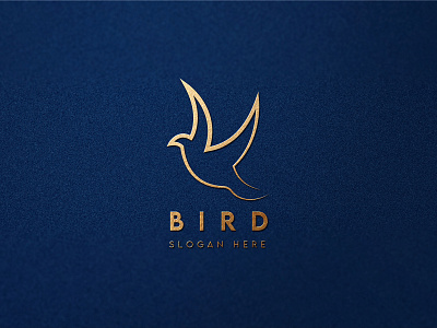 Bird Logo bird flying simple