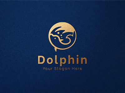 Dolphin Logo dolphin sea water