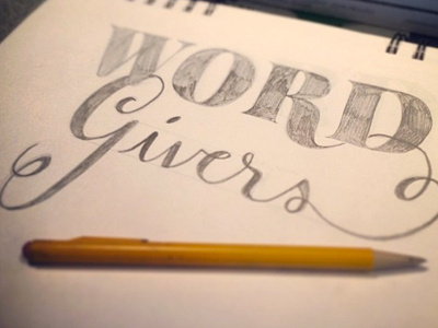 Word Givers Sketch