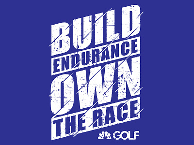 Golf Channel Race Shirt distressed type shirt design t shirt design
