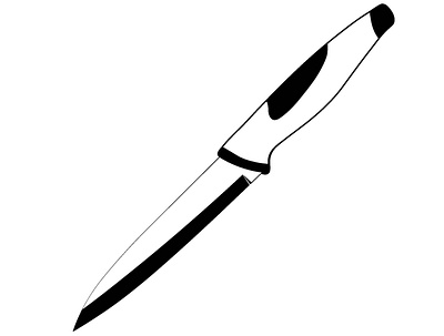 Knife Icon design icon illustration knife minimal vector