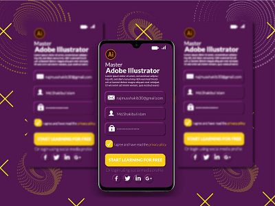 Phone App Design app app design branding design illustration phone app typography
