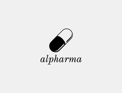 alpharma branding design doctor graphic design health illustration life logo medicene pharma pharmaceutical typography ui vector