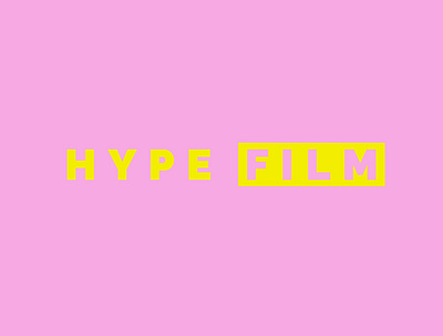 HYPE FILM art branding cinema design film graphic design illustration logo movies production screenplay stars studio typography ui vector