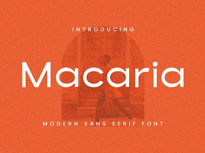 Macaria Sans Serif Font bold branding clean elegant fashion font font awesome font design font style handwritten letter logo luxury minimal modern simple trendy type typeface typography