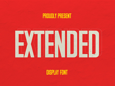 Extended Tall Sans Serif Font