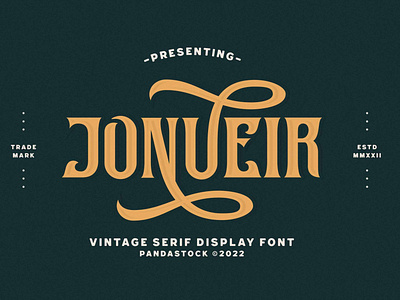 Jonueir Modern Typeface