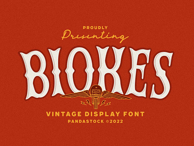 Biokes Vintage Display Font