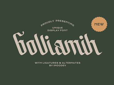 Bolliamih Modern Calligraphy Font