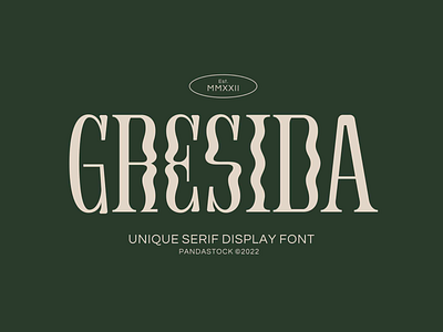 Gresida Eye Catching Font