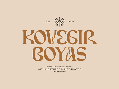 Kovegir Boyas Modern Cursive Font 70s beautiful branding classic cute design feminine font font inspiration funky groovy hippie hipster letter logo design pretty retro type typeface typography