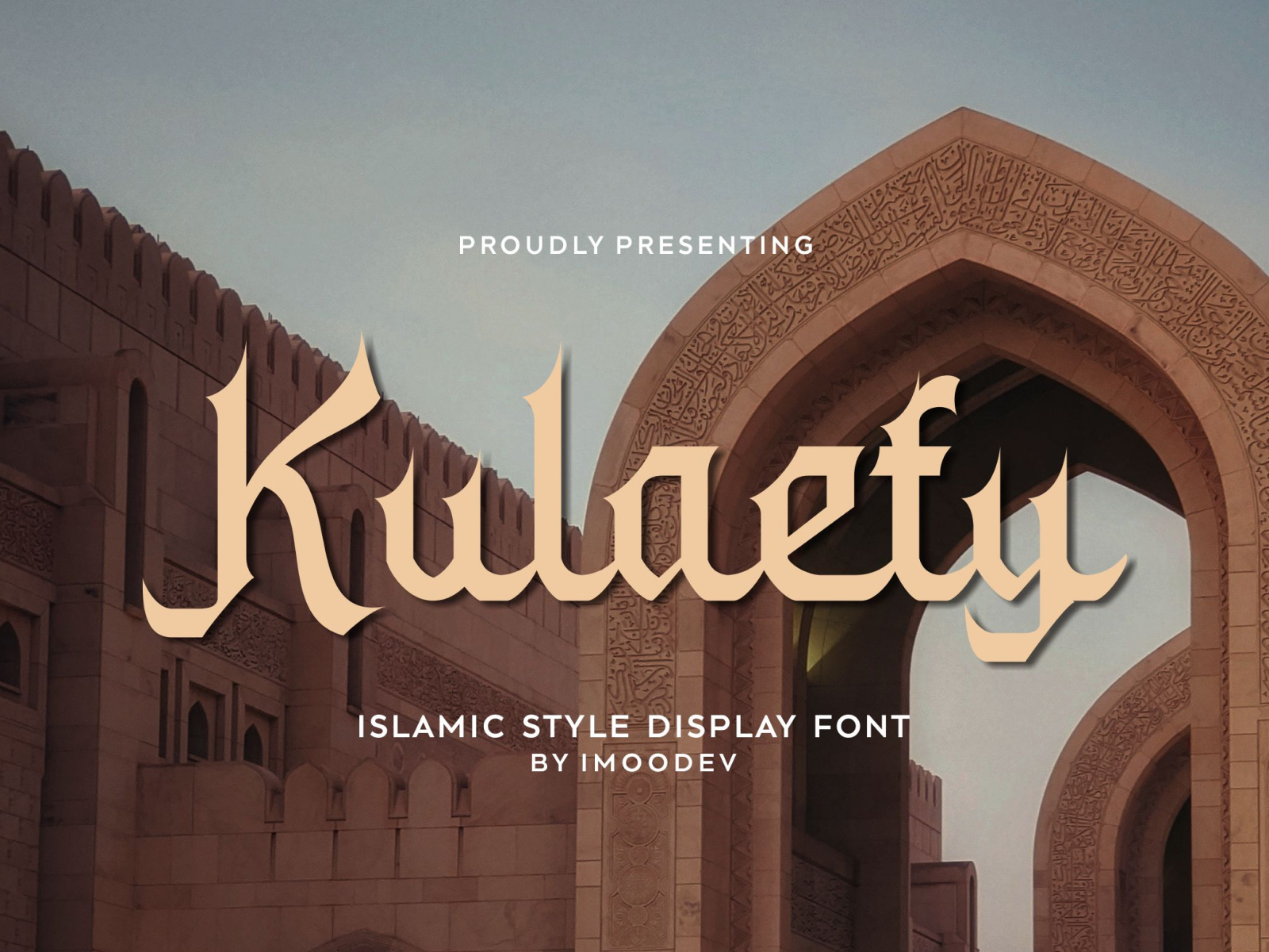 Kulaefy Islamic Font by Imoodev on Dribbble