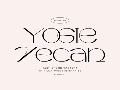 Yogie Vecan Skinny Font autumn beautiful calligraphy classic creative cursive font gallery lettering long modern skinny slim tall thin typeface typography wedding