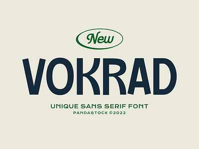 Vokrad Minimalist Sans Serif Font classic clean condensed cool elegant expanded font food fun futuristic geometric nature optimum playful quirky typeface typography wide