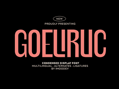 Goeliruc Condensed Font