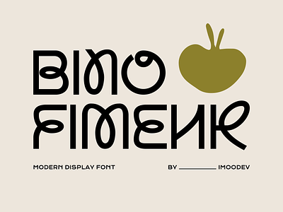 Bino Fimenk Modern Typography Font 90s art autumn craft creative cursive fancy feminine font fun futuristic geometric modern nostalgia traditional twisted typeface typography