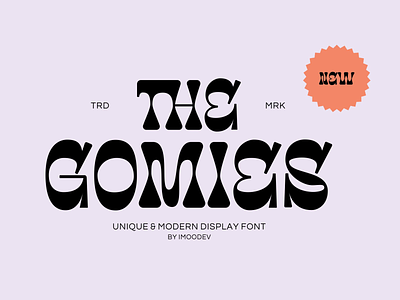 The Gomies Thick Modern Font