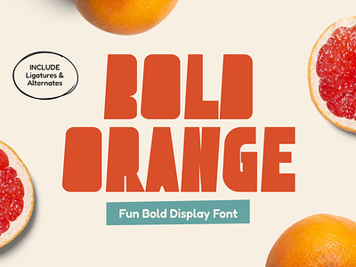 Bold Orange Playful Fonts animation art bold book children childrens book fonts christmas font comic cute fancy font font font style food fun holiday font identity fonts illustration lettering fonts typeface typography